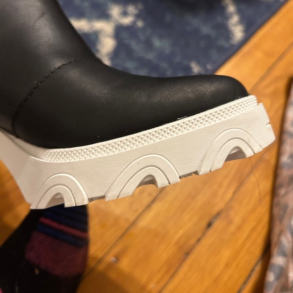 SOREL Womens Leather Pull On Chelsea Boots - Picture 8 of 16